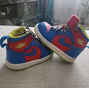 Nike Air Jordan 1 Retro high top GS  racing shoes